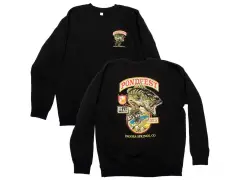 S&M Bikes "Pondfest Fish Heavy" Pullover - Black S&M Bikes "Pondfest Fish Heavy" Pullover - Black