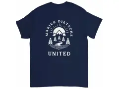 United Bikes "Marius Dietsche Signature" T-Shirt - Navy United Bikes "Marius Dietsche Signature" T-Shirt - Navy