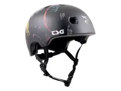 TSG "Meta Graphic Design" BMX Helm - Black Drip-In TSG "Meta Graphic Design" BMX Helm - Black Drip-In