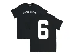 United Bikes "Six" T-Shirt - Black United Bikes "Six" T-Shirt - Black