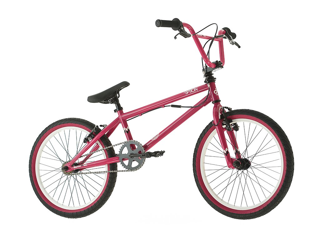 pink bmx