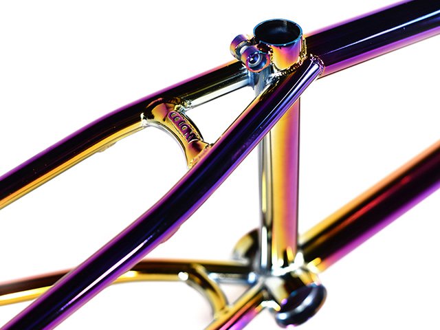 bmx frame oil slick