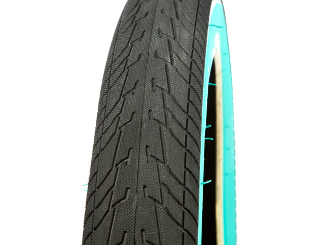 Teal Wall Tires