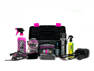 Muc-Off "Ultimate Bicycle Kit Tool Box" Schmier- + Pflegemittel Set Muc-Off "Ultimate Bicycle Kit Tool Box" Schmier- + Pflegemittel Set