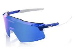 100 Percent "Aerocraft" Sunglasses - Red Bull Bora HiPER Royal Blue Mirror Lens / Gloss Blue Hologra 100 Percent "Aerocraft" Sunglasses - Red Bull Bora HiPER Royal Blue Mirror Lens / Gloss Blue Hologra