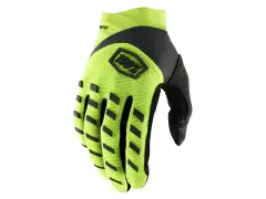 100 Percent "Airmatic" Gloves - Fluo/Yellow 100 Percent "Airmatic" Gloves - Fluo/Yellow