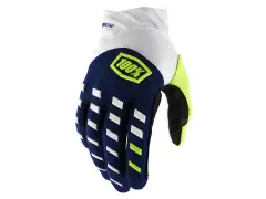 100 Percent "Airmatic" Gloves - Navy/White 100 Percent "Airmatic" Gloves - Navy/White