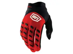 100 Percent "Airmatic" Gloves - Red/Black 100 Percent "Airmatic" Gloves - Red/Black