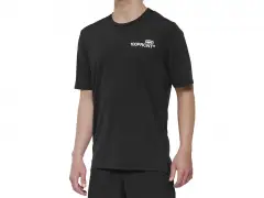 100 Percent "Airmatic" Jersey T-Shirt - Black 100 Percent "Airmatic" Jersey T-Shirt - Black