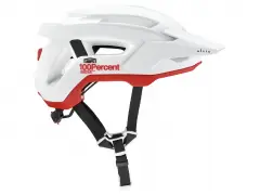 100 Percent "Altis" Helmet - White/Red 100 Percent "Altis" Helmet - White/Red