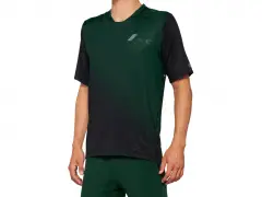 100 Percent "Celium" Jersey T-Shirt - Forest Green/Black 100 Percent "Celium" Jersey T-Shirt - Forest Green/Black