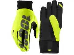 100 Percent "Hydromatic Waterproof" Gloves - Fluo Yellow 100 Percent "Hydromatic Waterproof" Gloves - Fluo Yellow