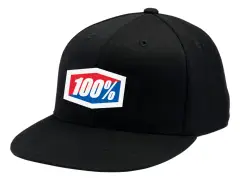 100 Percent "Official Flexfit" Kappe - Black 100 Percent "Official Flexfit" Kappe - Black