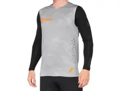 100 Percent "R-Core Concept" Jersey Longsleeve - Grey Camo/Black 100 Percent "R-Core Concept" Jersey Longsleeve - Grey Camo/Black