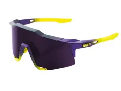 100 Percent "Speedcraft" Sunglasses - Smoke Lens / Purple 100 Percent "Speedcraft" Sunglasses - Smoke Lens / Purple