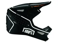 100 Percent "Status BMX/Downhill" Fullface Helmet - Dreamflow Black 100 Percent "Status BMX/Downhill" Fullface Helmet - Dreamflow Black