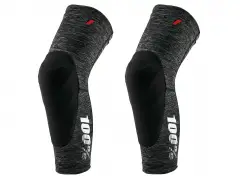 100 Percent "Teratec Sleeve" Knee Pads - Heather Grey/Black 100 Percent "Teratec Sleeve" Knee Pads - Heather Grey/Black