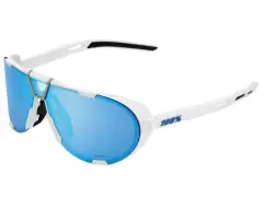 100 Percent "Westcraft" Sunglasses - Hiper Multilayer Mirror Lens / White 100 Percent "Westcraft" Sunglasses - Hiper Multilayer Mirror Lens / White