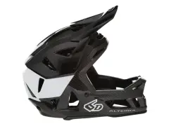 6D Helmets "Alterra" Fullface Helmet - Gloss Black/White 6D Helmets "Alterra" Fullface Helmet - Gloss Black/White