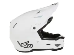 6D Helmets "ATB-3" Fullface Helmet - White 6D Helmets "ATB-3" Fullface Helmet - White
