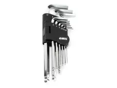 6MIL "HS-01" Hex Key Set - 1.5 to 10 mm 6MIL "HS-01" Hex Key Set - 1.5 to 10 mm