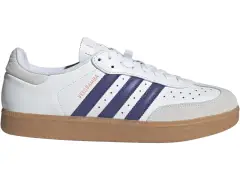 adidas Cycling "Velosamba Leather" Cycling Shoes - White/Purple adidas Cycling "Velosamba Leather" Cycling Shoes - White/Purple