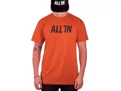 ALL IN "Logo" T-Shirt - Rust ALL IN "Logo" T-Shirt - Rust