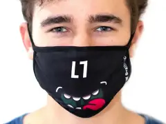 ALL IN "Smiley" Face Mask ALL IN "Smiley" Face Mask