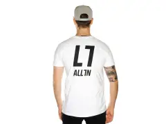 ALL IN "Classic" T-Shirt - White ALL IN "Classic" T-Shirt - White