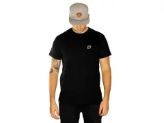 ALL IN "Stitch" T-Shirt - Black ALL IN "Stitch" T-Shirt - Black