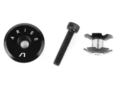 Arise "Crystal" Topcap + Topbolt + Star Nut - 1-1/8 Inch Arise "Crystal" Topcap + Topbolt + Star Nut - 1-1/8 Inch