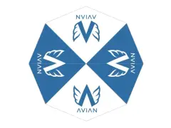 Avian "Umbrella" BMX Zubehör - Blue/White Avian "Umbrella" BMX Zubehör - Blue/White