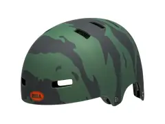 Bell "Span" BMX Helm - Matte Ravine Green/Orange Bell "Span" BMX Helm - Matte Ravine Green/Orange