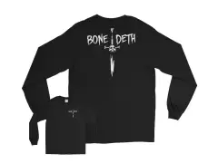 Bone Deth "Dagger" Longsleeve - Black Bone Deth "Dagger" Longsleeve - Black