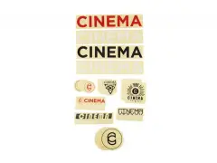 Cinema Wheel Co. "Assorted 2020" Stickerset Cinema Wheel Co. "Assorted 2020" Stickerset