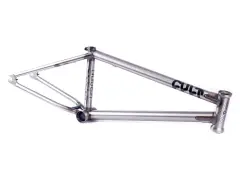 Cult "Chase Dehart" BMX Rahmen - Matte Clear Raw Cult "Chase Dehart" BMX Rahmen - Matte Clear Raw