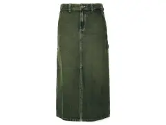 Dickies "Long Denim Carpenter" Skirt - Green Dickies "Long Denim Carpenter" Skirt - Green