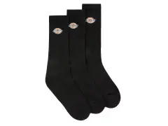 Dickies "Valley Grove" Socks (3 Pair) - Black Dickies "Valley Grove" Socks (3 Pair) - Black