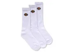 Dickies "Valley Grove" Socks (3 Pair) - White Dickies "Valley Grove" Socks (3 Pair) - White