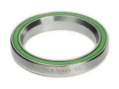 Enduro Bearings "ACB 3645 SS" MTB Headset Bearing - 1-1/8 Inch (30.2 x 41 x 6.5 mm, 36°/45°) Enduro Bearings "ACB 3645 SS" MTB Headset Bearing - 1-1/8 Inch (30.2 x 41 x 6.5 mm, 36°/45°)