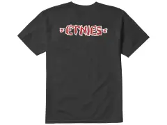 Etnies "Rebel E Tee" T-Shirt - Black/Red Etnies "Rebel E Tee" T-Shirt - Black/Red
