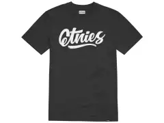 Etnies "Script" T-Shirt - Black/White Etnies "Script" T-Shirt - Black/White