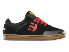 Etnies X Santa Cruz "Kids Marana" Shoes - Black/Red/Gum Etnies X Santa Cruz "Kids Marana" Shoes - Black/Red/Gum