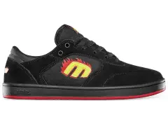 Etnies X Santa Cruz "Kids Windrow" Shoes - Black/Red/Black Etnies X Santa Cruz "Kids Windrow" Shoes - Black/Red/Black