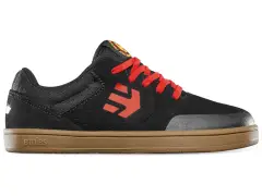 Etnies X Santa Cruz "Little Kids Marana" Shoes - Black/Red/Gum Etnies X Santa Cruz "Little Kids Marana" Shoes - Black/Red/Gum