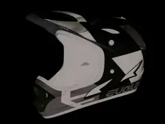 Evolve "Storm" Fullface Helmet - Glossy White/Black Evolve "Storm" Fullface Helmet - Glossy White/Black