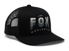Fox Racing "Block Mesh Trucker" Cap - Black Fox Racing "Block Mesh Trucker" Cap - Black