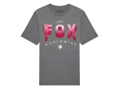 Fox Racing "Block Youth" T-Shirt - Heather Dark Grey (Kids) Fox Racing "Block Youth" T-Shirt - Heather Dark Grey (Kids)