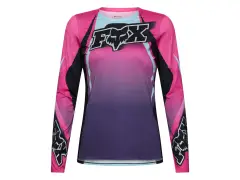Fox Racing "Flexair TS57 SE Women Long Sleeve" Jersey - Pink Fox Racing "Flexair TS57 SE Women Long Sleeve" Jersey - Pink