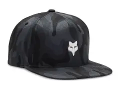 Fox Racing "Fox Head Camo Tech Snapback" Cap - Black Camo Fox Racing "Fox Head Camo Tech Snapback" Cap - Black Camo